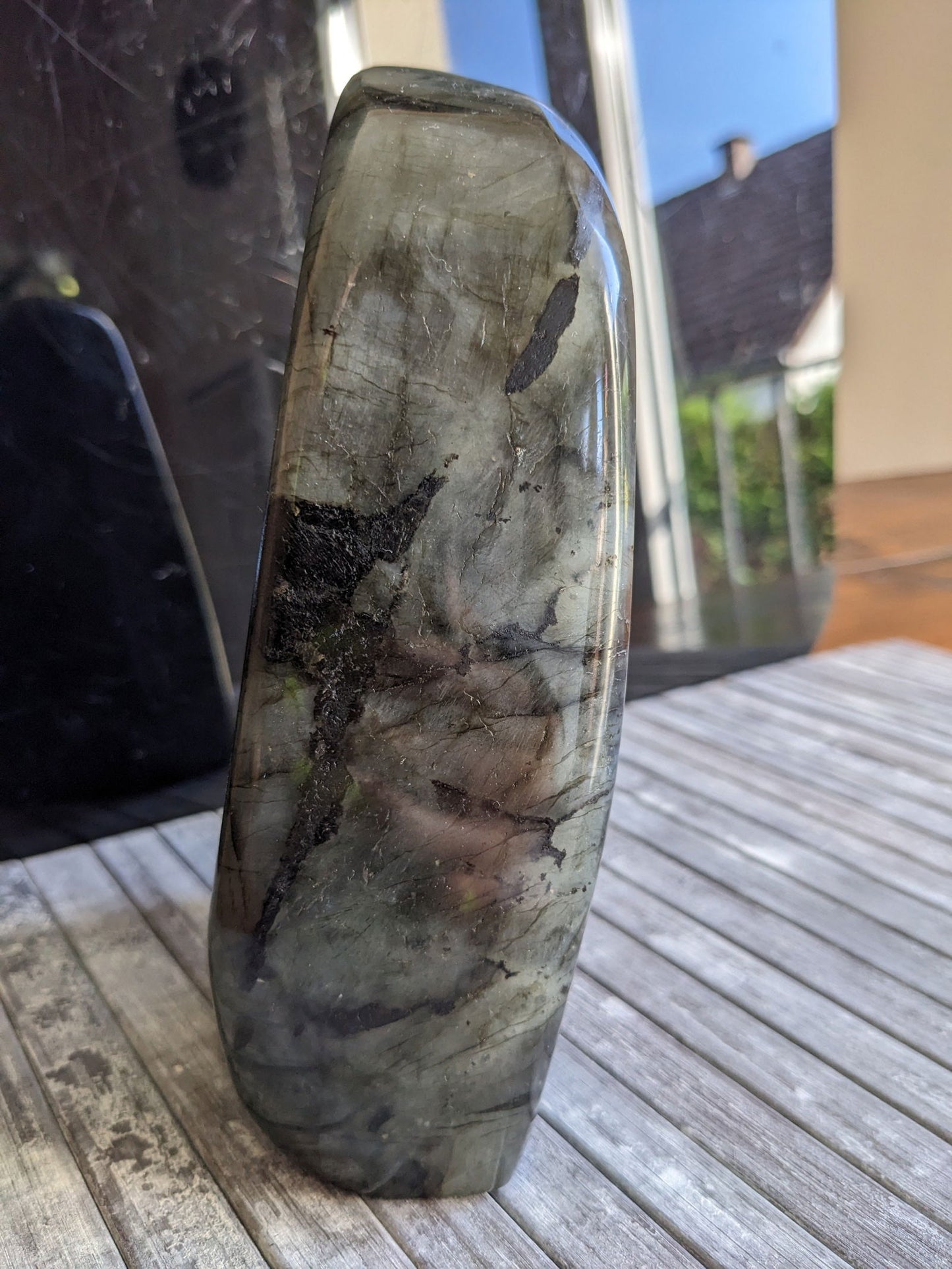 Labradorite bleue à poser 1.7 kg - Aurore Lune 