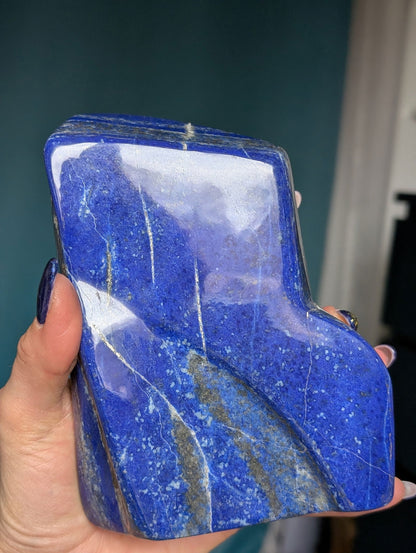 Lapis lazuli à poser - Aurore Lune 