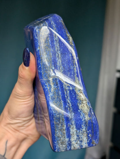 Lapis lazuli à poser - Aurore Lune 