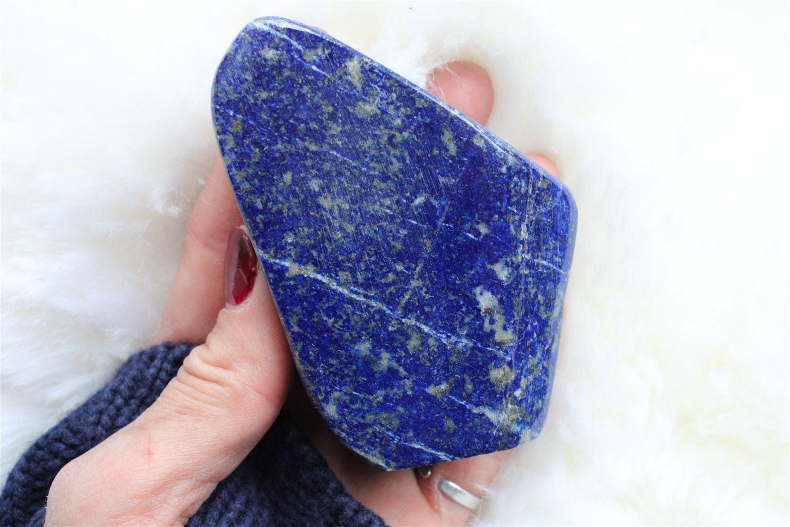 Lapis lazuli à poser 0.3 kg - Aurore Lune 