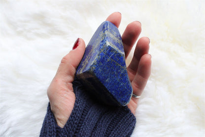 Lapis lazuli à poser 0.3 kg - Aurore Lune 