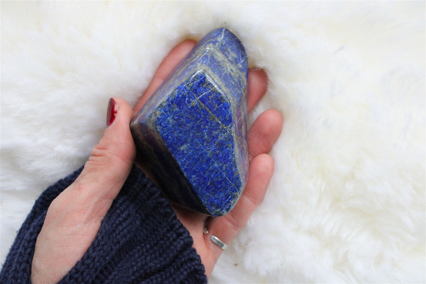 Lapis lazuli à poser 0.3 kg - Aurore Lune 