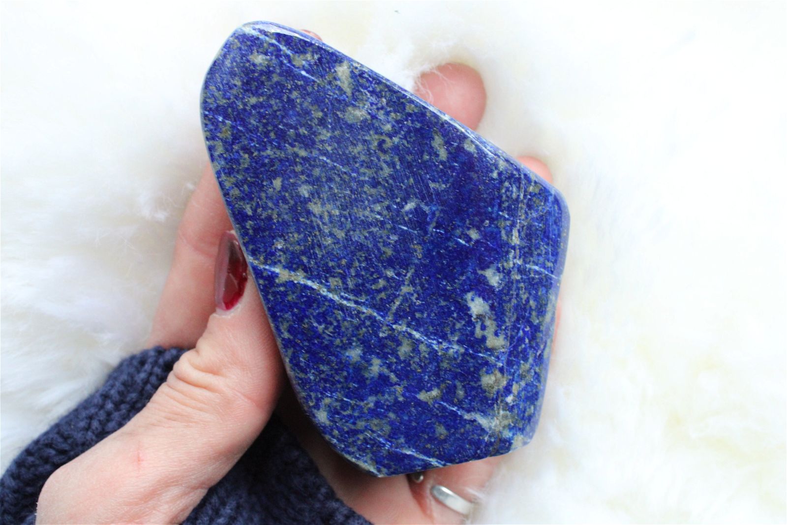 Lapis lazuli à poser 0.3 kg - Aurore Lune 