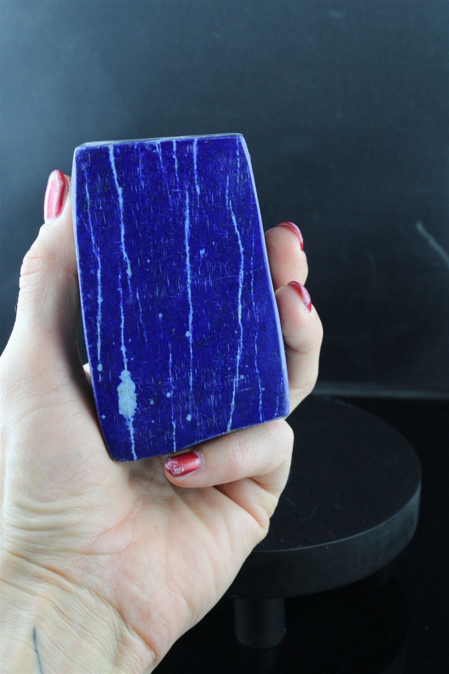 Lapis lazuli à poser 0.5 kg 9 cm - Aurore Lune 