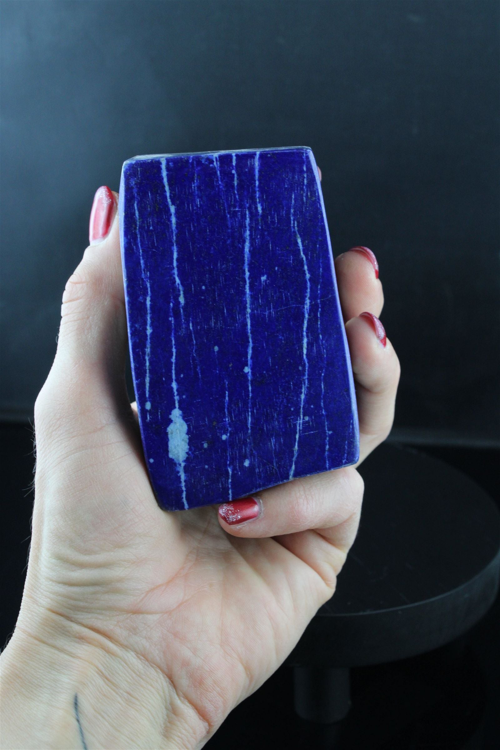 Lapis lazuli à poser 0.5 kg 9 cm - Aurore Lune 