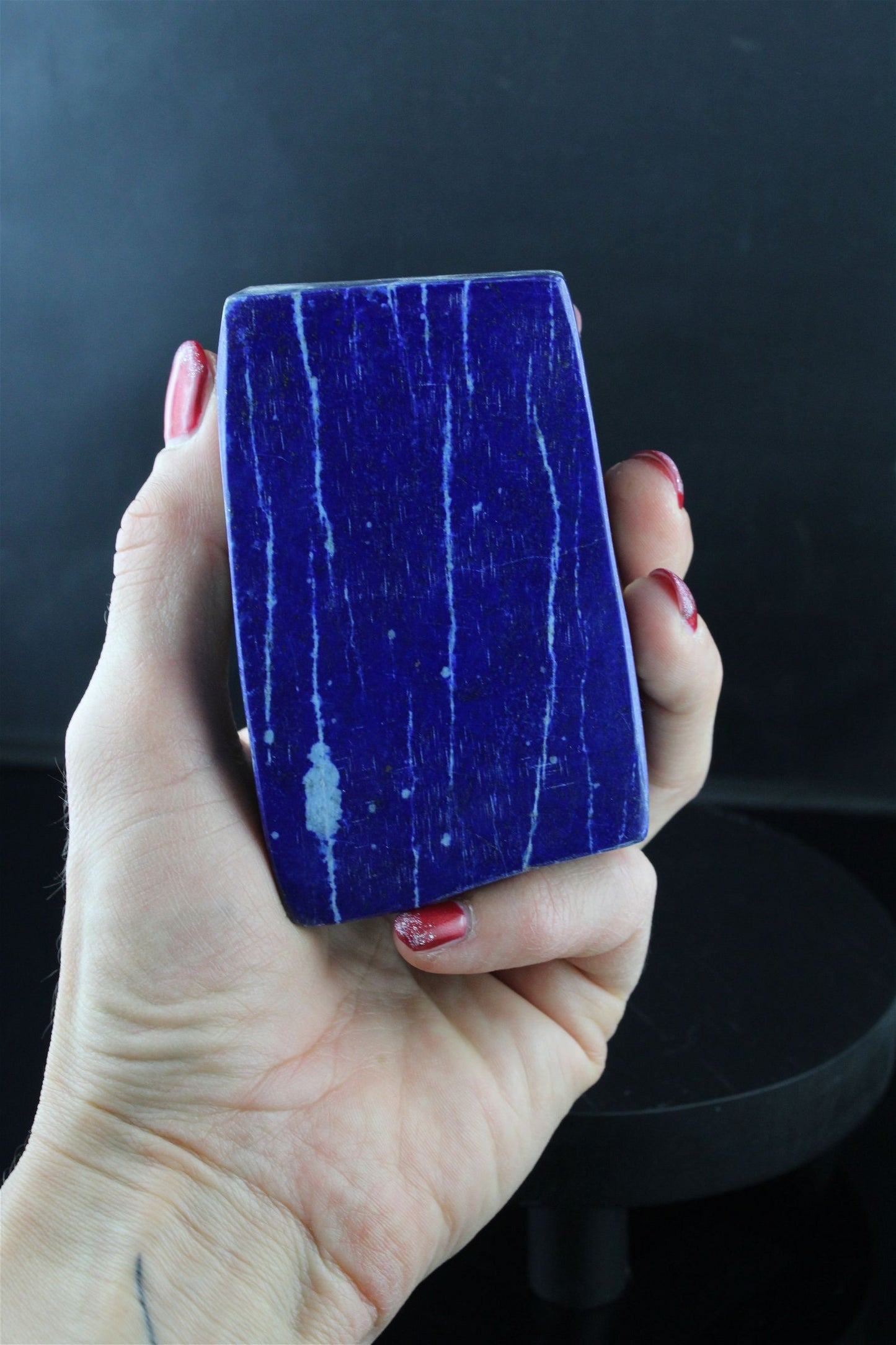 Lapis lazuli à poser 0.5 kg 9 cm - Aurore Lune 