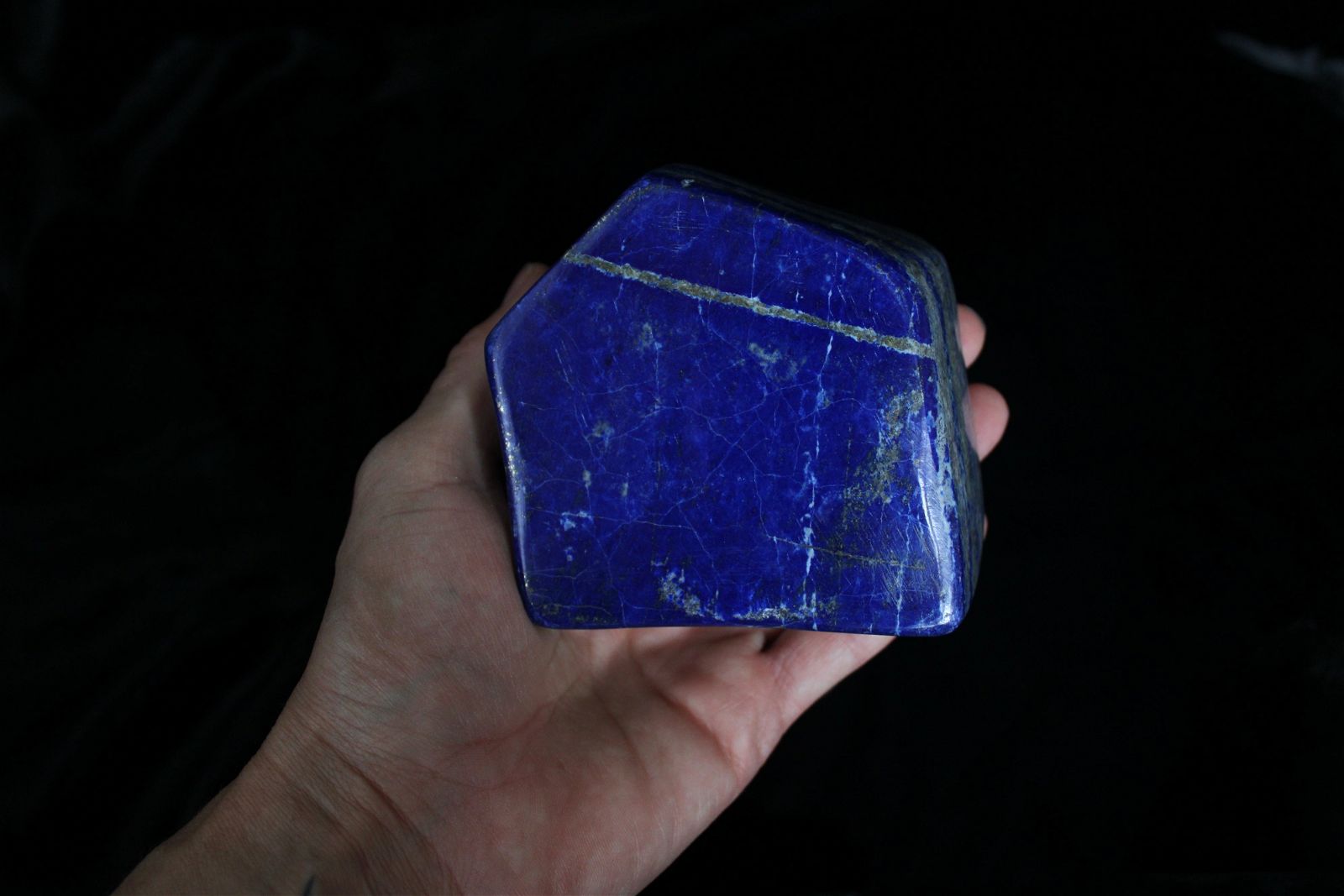 Lapis lazuli à poser 0.7 kg - Aurore Lune 