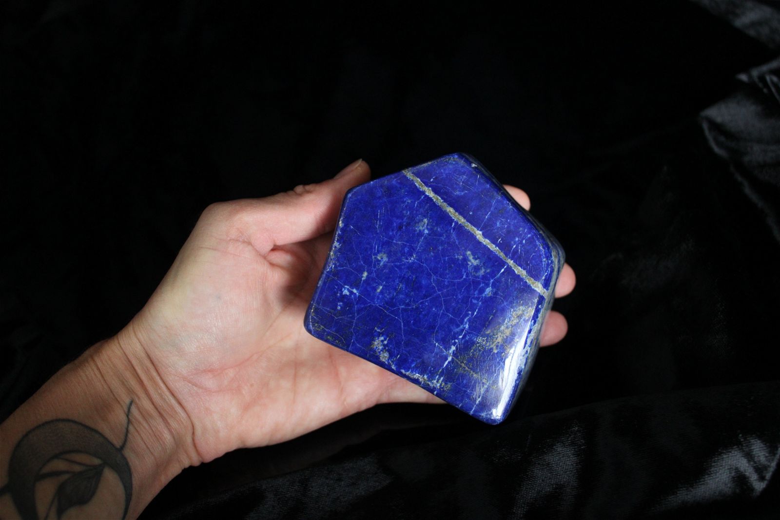 Lapis lazuli à poser 0.7 kg - Aurore Lune 