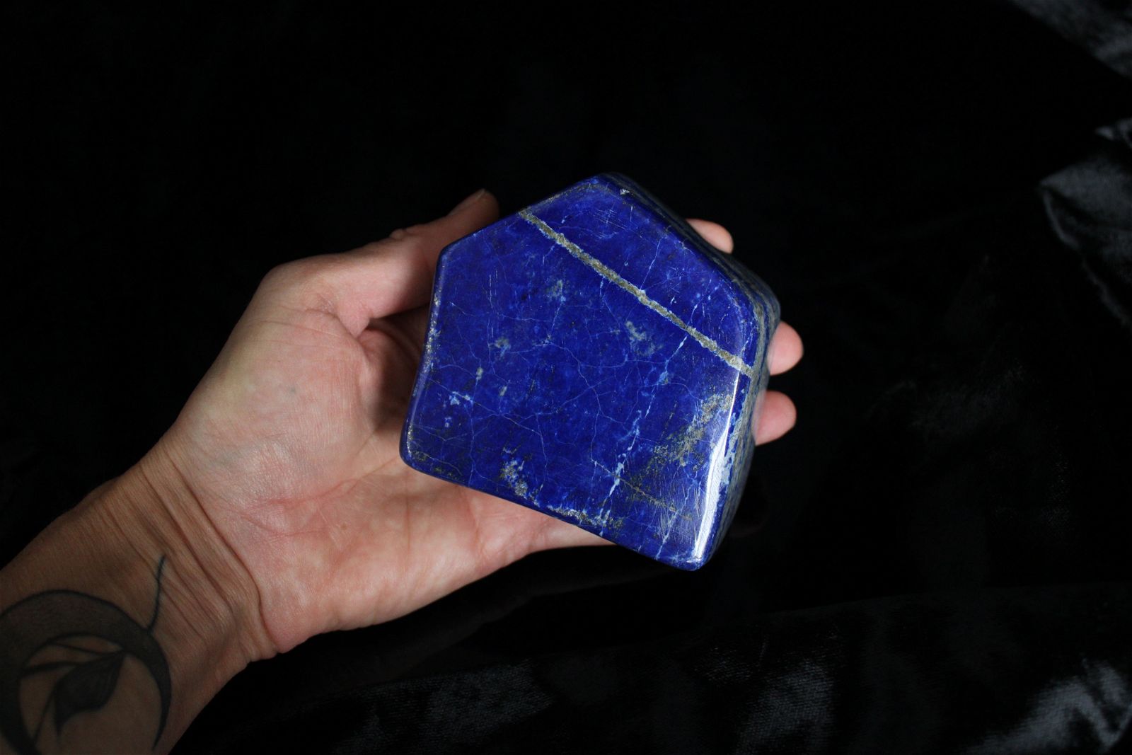 Lapis lazuli à poser 0.7 kg - Aurore Lune 