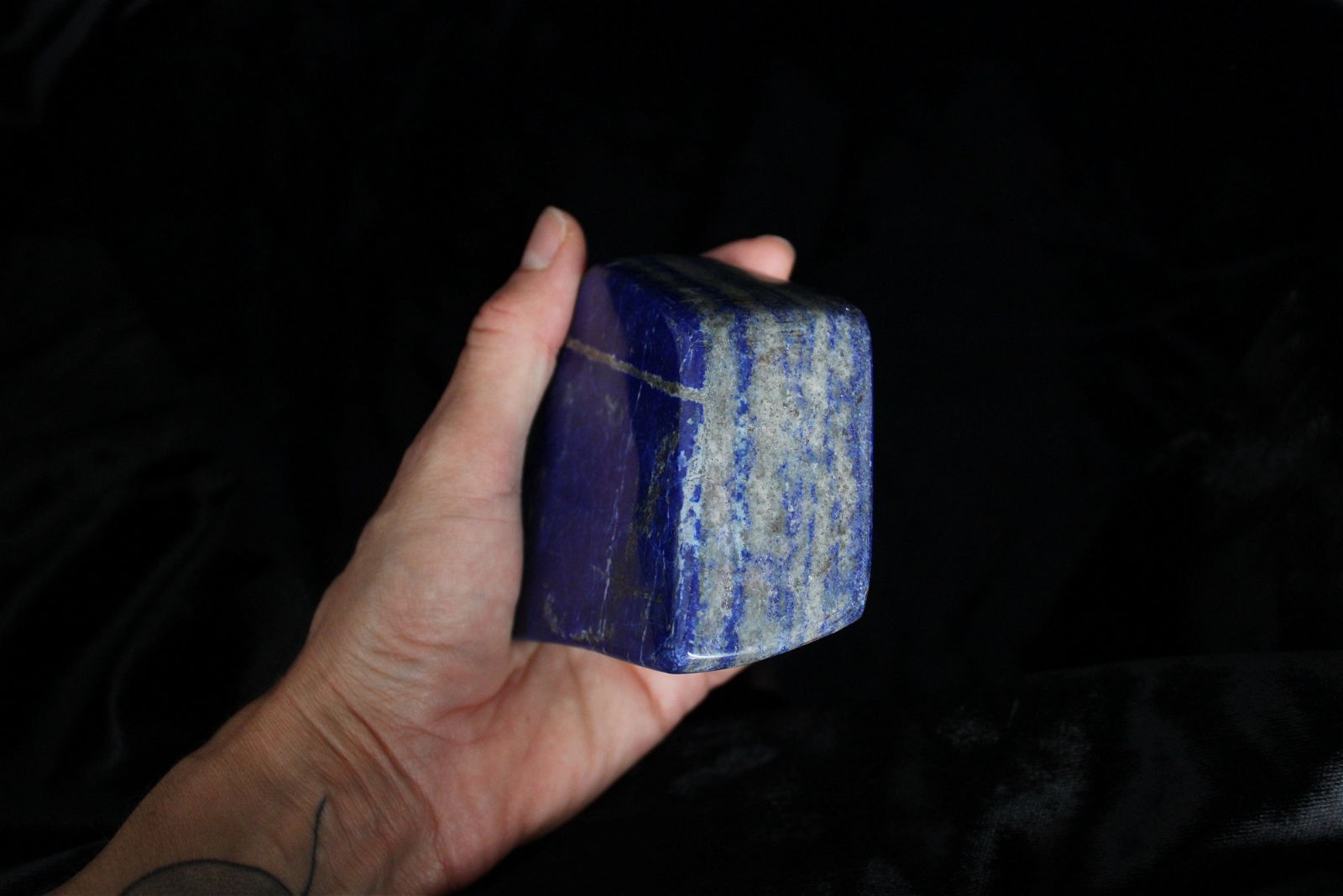 Lapis lazuli à poser 0.7 kg - Aurore Lune 