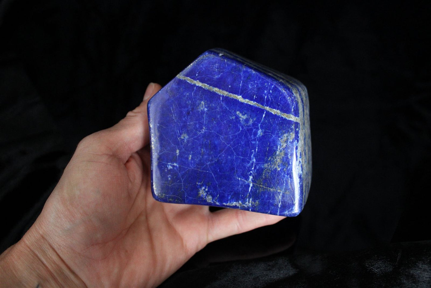 Lapis lazuli à poser 0.7 kg - Aurore Lune 