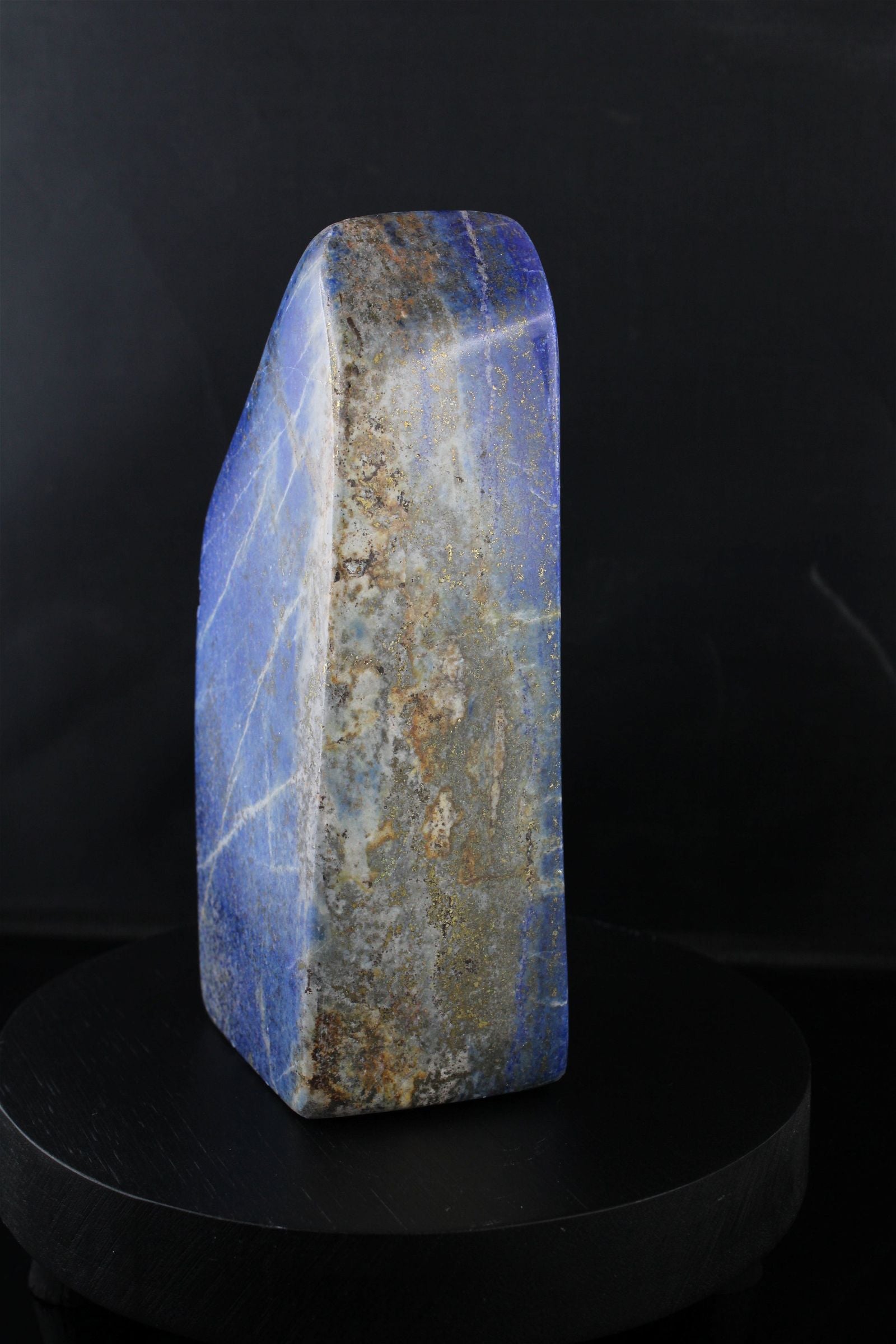 Lapis lazuli à poser LEGEREMENT ABIMEE SUR LE COTE - Aurore Lune 