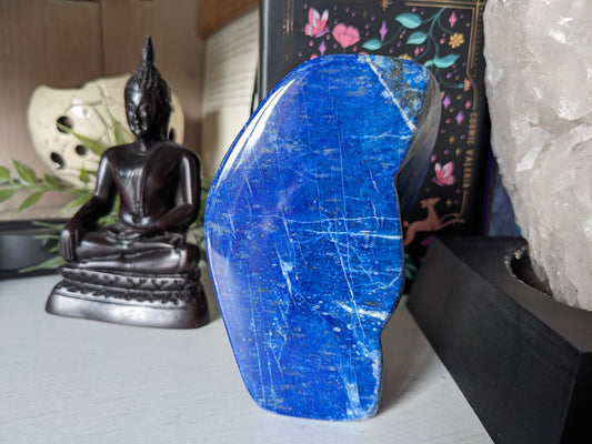 1 lapis lazuli à poser 9.5 cm