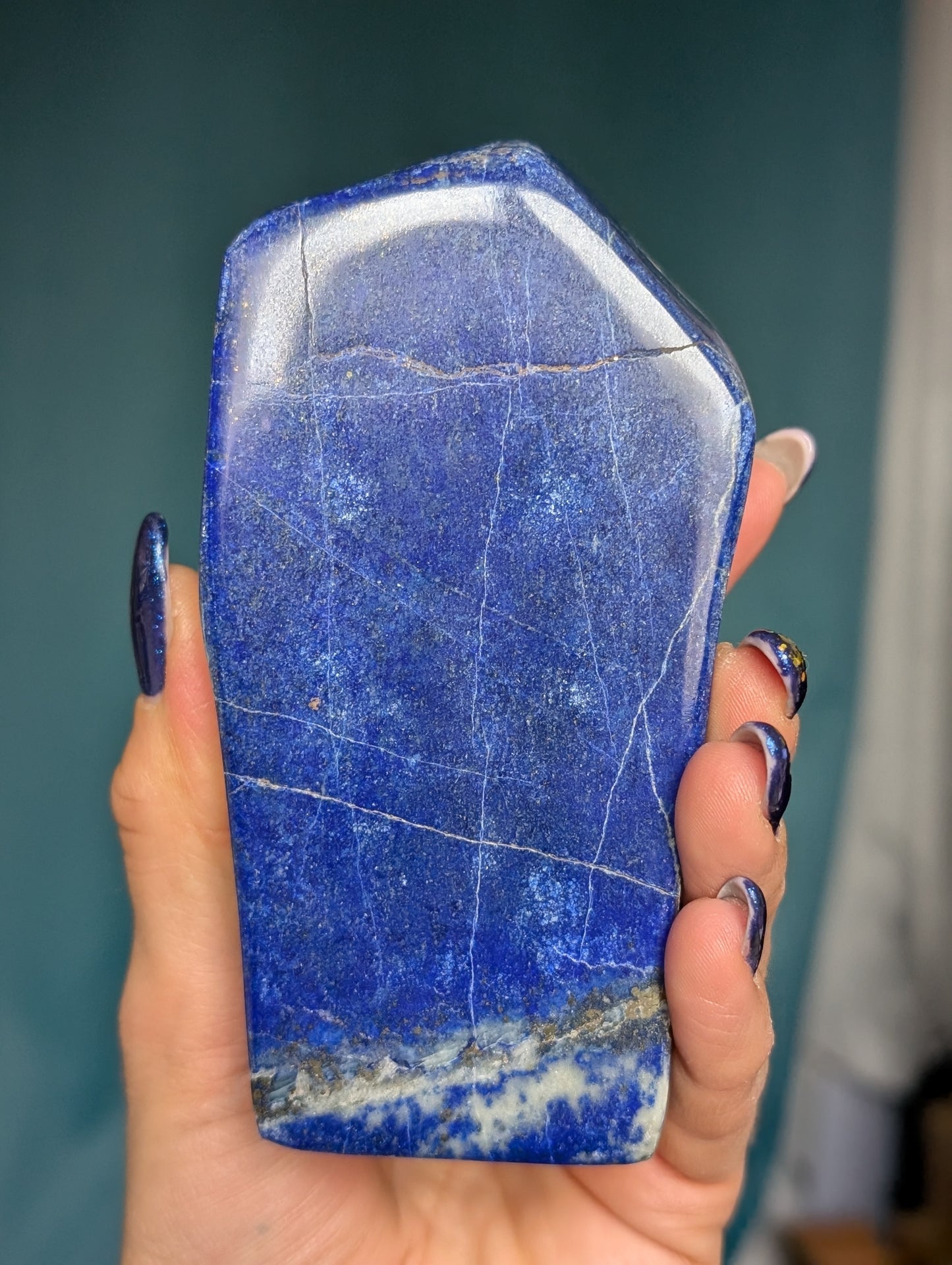 Lapis lazuli à poser