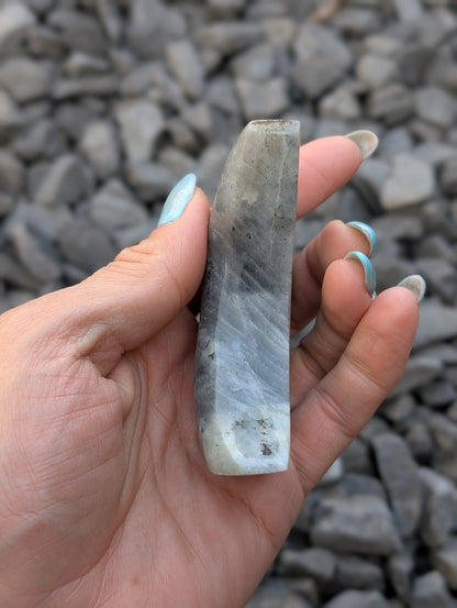 Lune labradorite 8 cm - Aurore Lune