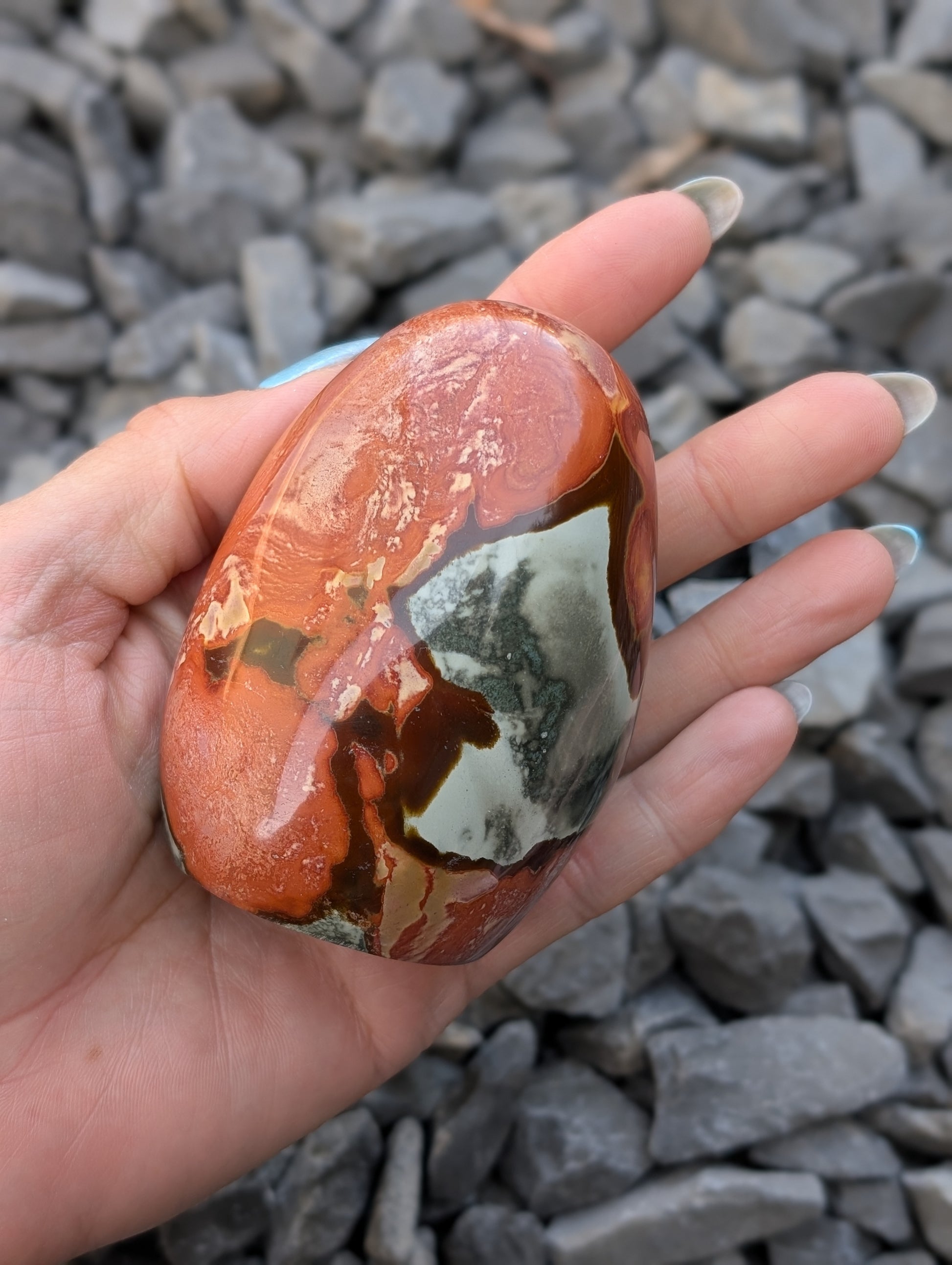 Jaspe polychrome ou impérial - Aurore Lune
