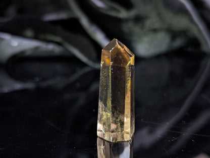 Pointe de citrine véritable - Aurore Lune