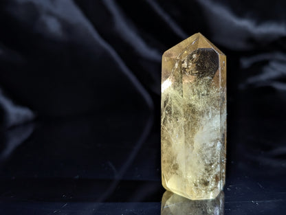 Pointe de citrine véritable - Aurore Lune