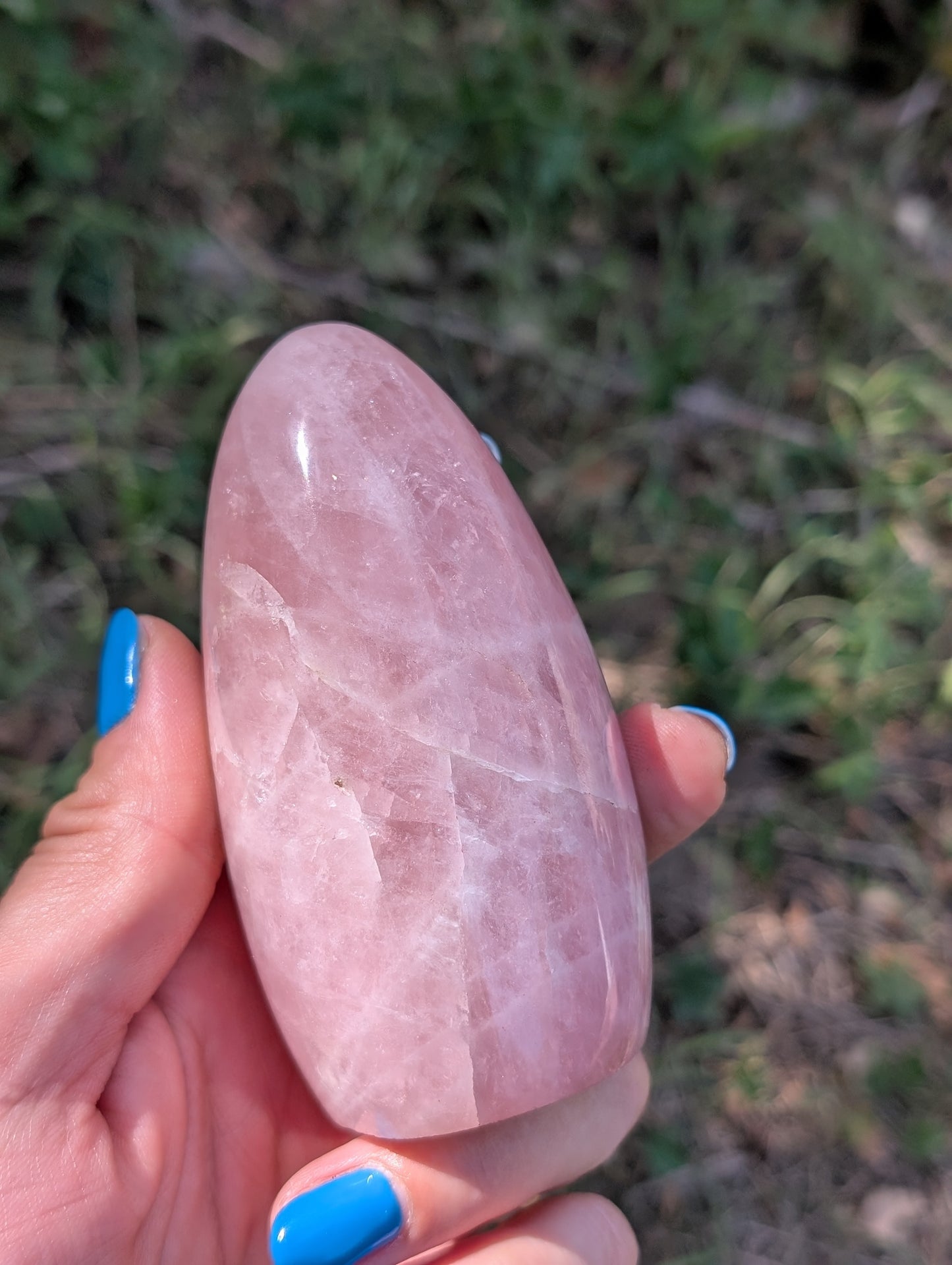 Quartz rose à poser