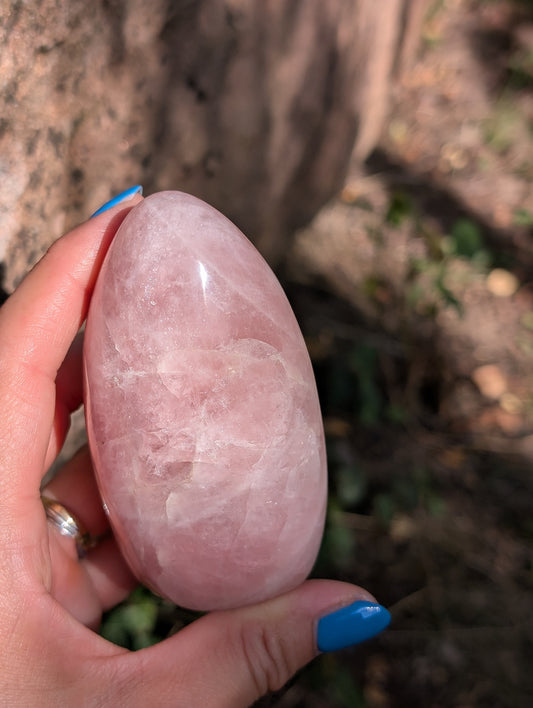 Quartz rose à poser