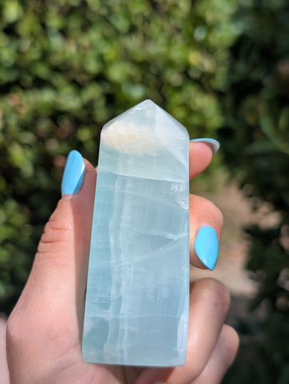 Pointe en chrysoprase