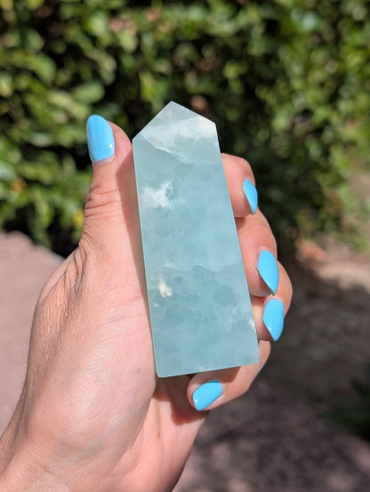 Pointe en chrysoprase