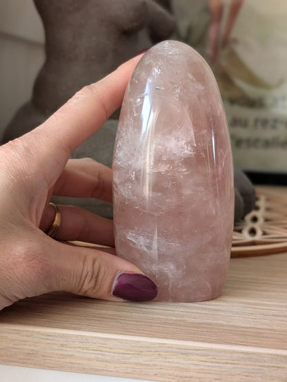 Quartz rose à poser photo contractuelle