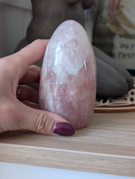 Quartz rose à poser photo contractuelle