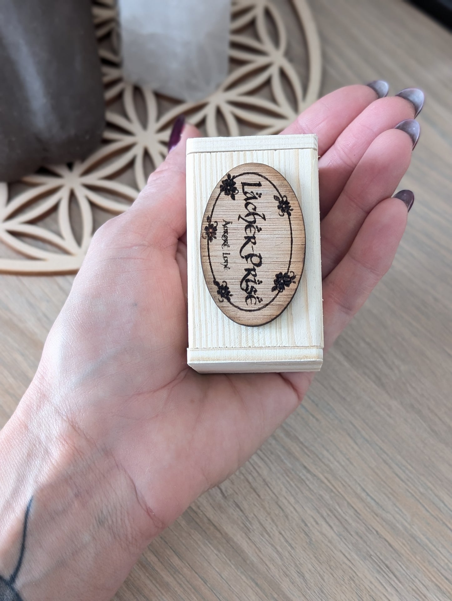 Idée cadeau box labradorite bracelet et coeur