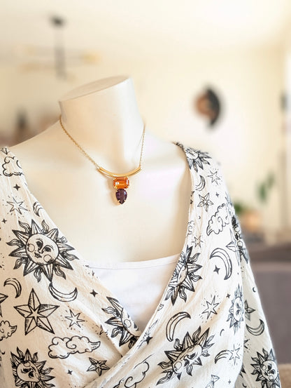 Collier ras du cou baroque chic