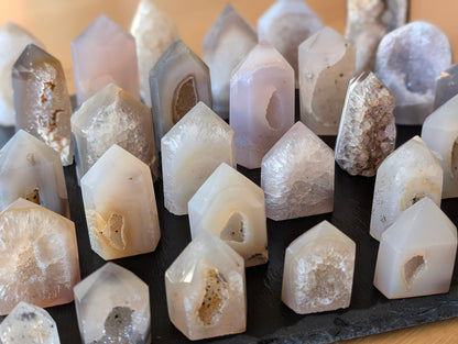 Pointe en agate du Brésil au choix