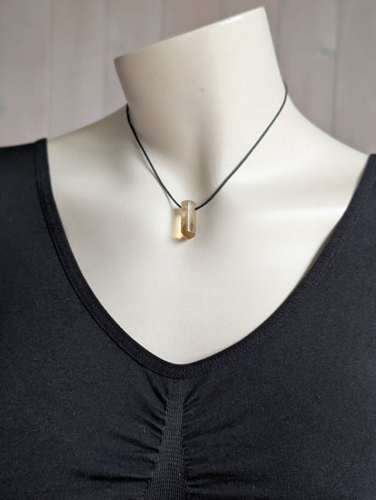 Pendentif citrine - Aurore Lune 
