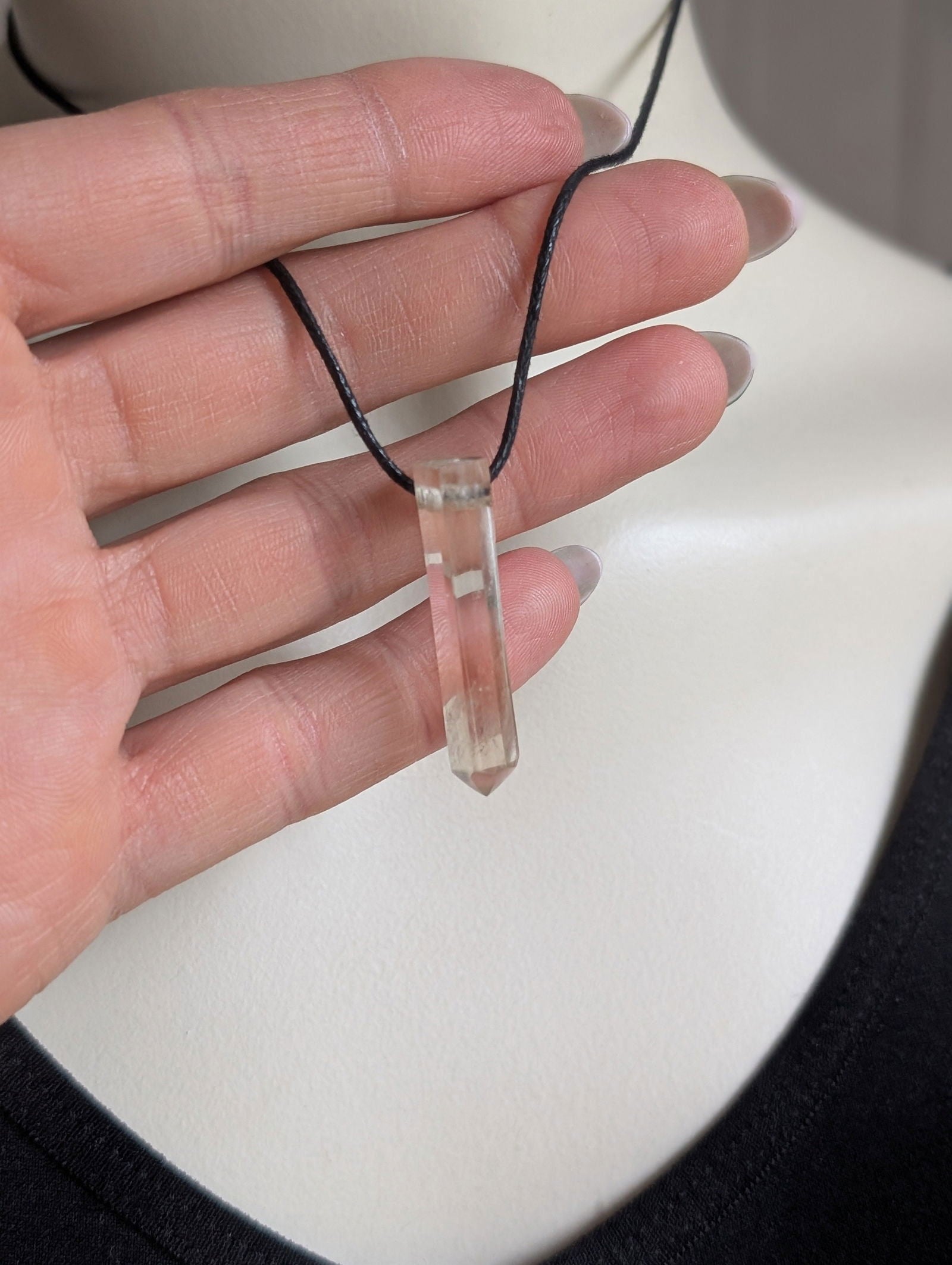 Pendentif citrine claire - Aurore Lune 