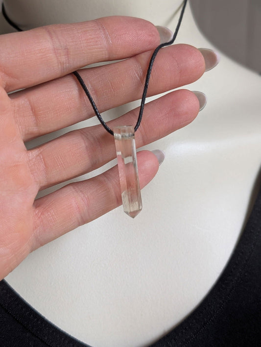 Pendentif citrine claire - Aurore Lune 