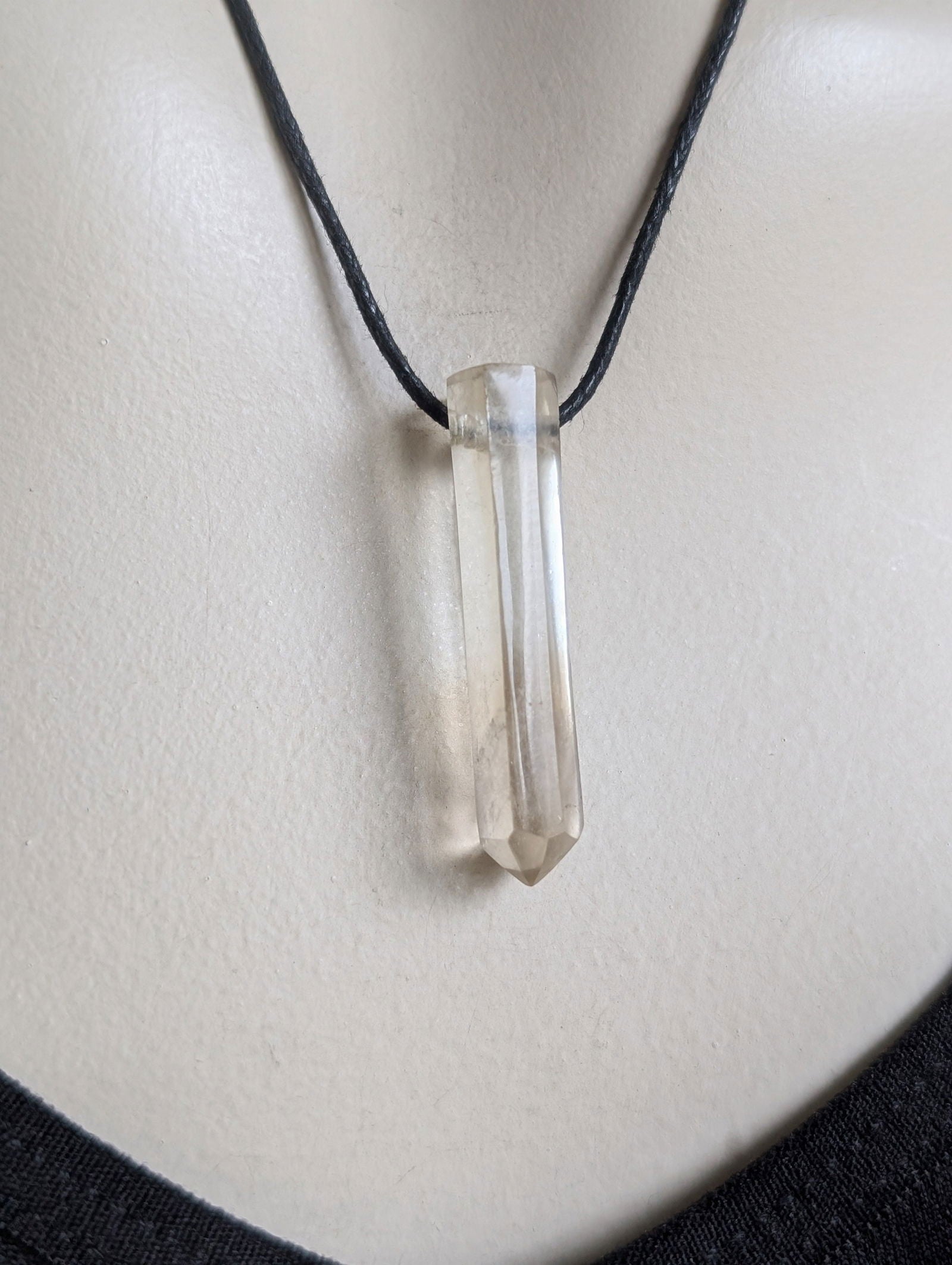 Pendentif citrine claire - Aurore Lune 