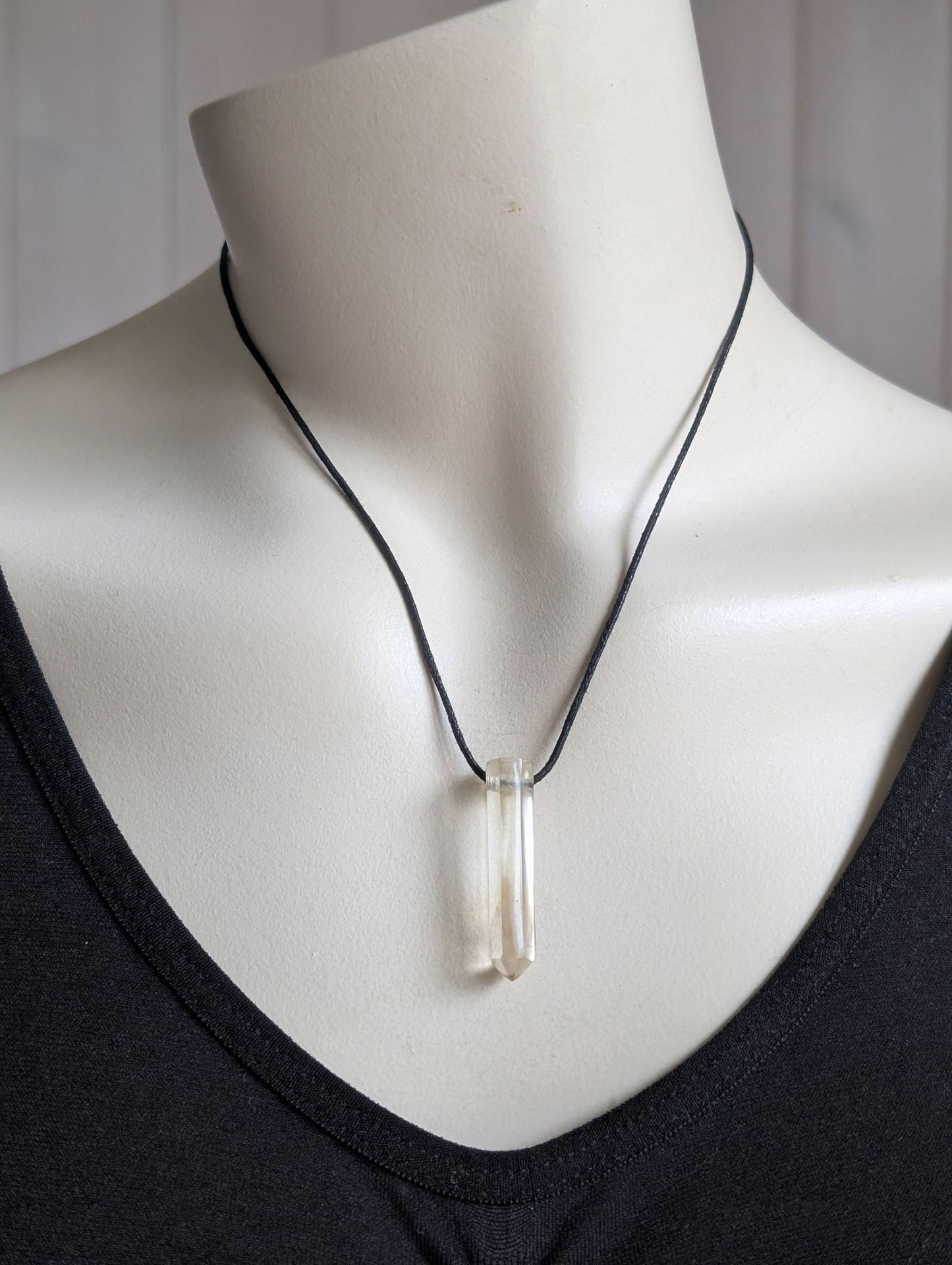 Pendentif citrine claire - Aurore Lune 