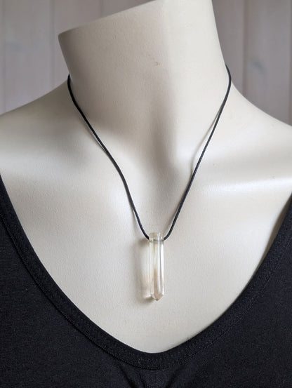 Pendentif citrine claire - Aurore Lune 