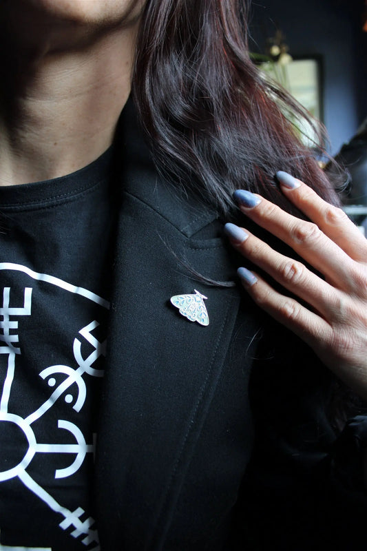 Pin's papillon - Aurore Lune 