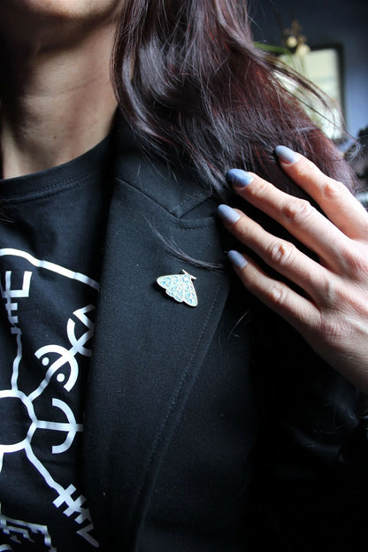 Pin's papillon - Aurore Lune 