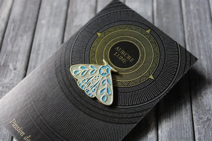 Pin's papillon - Aurore Lune 