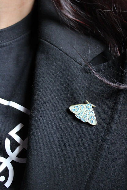 Pin's papillon - Aurore Lune 