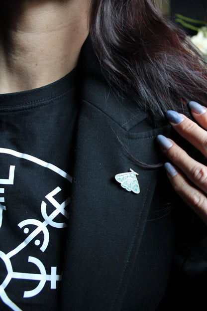 Pin's papillon - Aurore Lune 