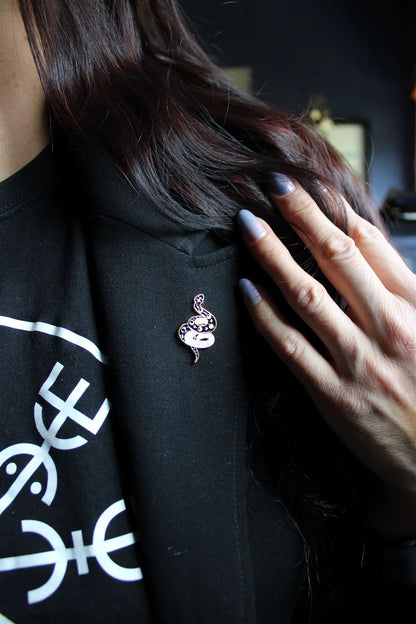 Pin's serpents - Aurore Lune 
