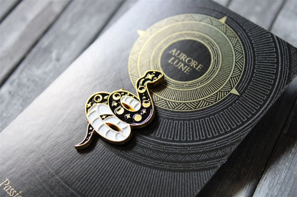 Pin's serpents - Aurore Lune 