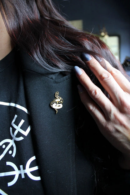 Pin's serpents - Aurore Lune 
