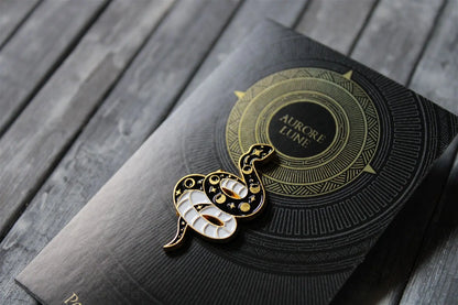 Pin's serpents - Aurore Lune 