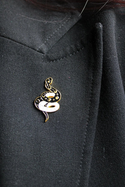 Pin's serpents - Aurore Lune 