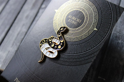 Pin's serpents - Aurore Lune 