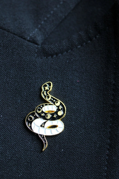 Pin's serpents - Aurore Lune 
