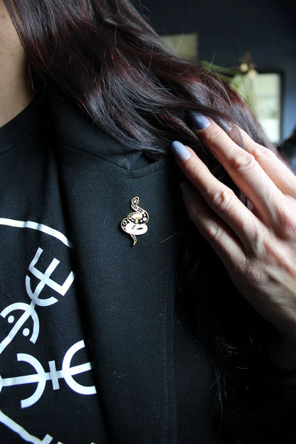Pin's serpents - Aurore Lune 